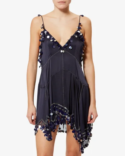 Robe Ludna - Femme - Bleu Nuit - Taille38