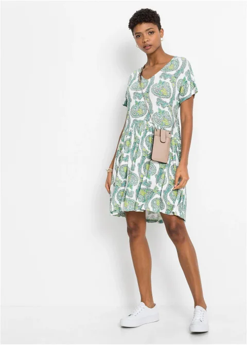 Robe fluide en jersey viscose