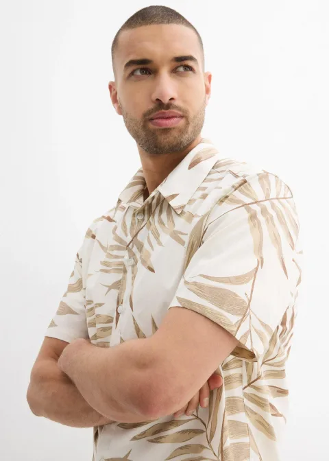 Chemise manches courtes 100% coton