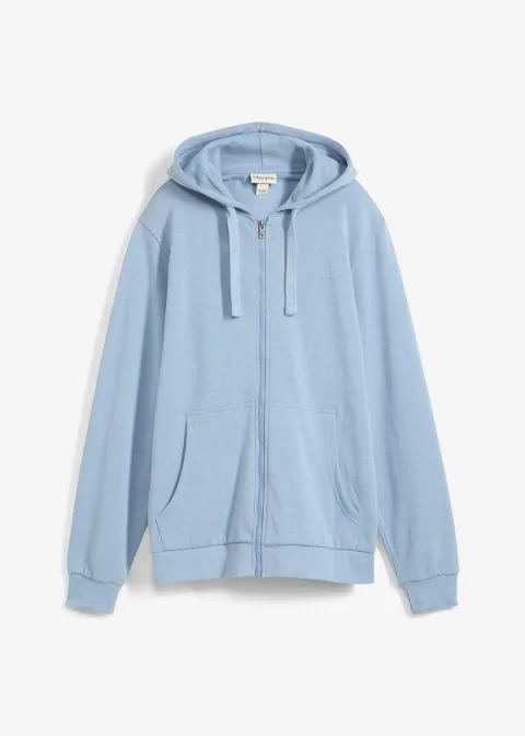 Sweat zippé à capuche, regular