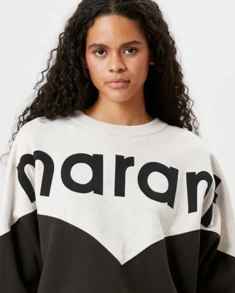Sweatshirt Houston - Femme - Noir - Taille 36 - Marant Étoile