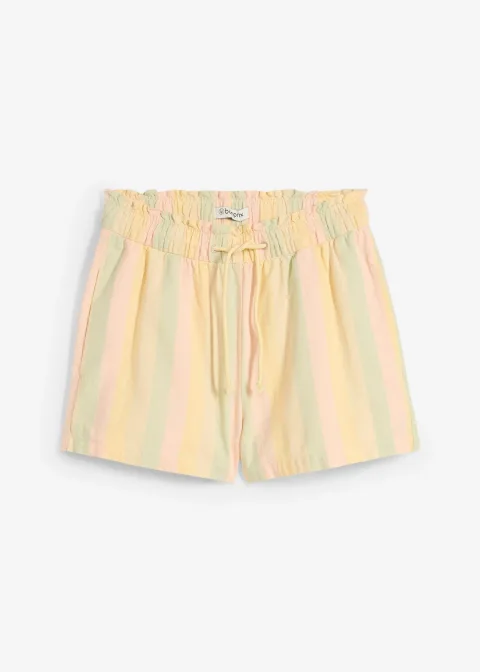 Short léger avec du lin