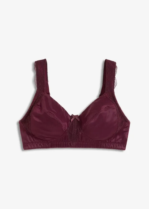 Soutien-gorge grand maintien sans armatures, bretelles rembourrées