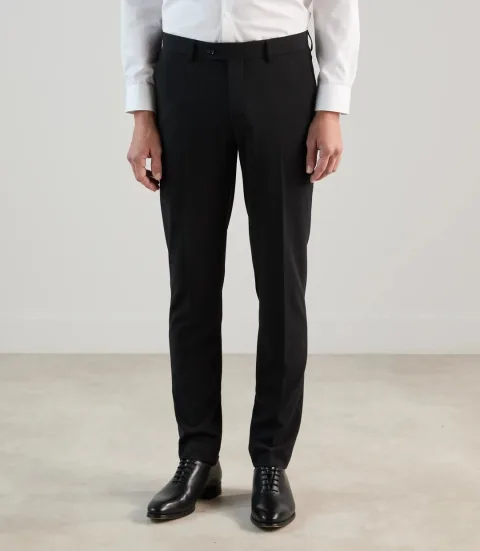 IZAC - Pantalon ville lavable noir
