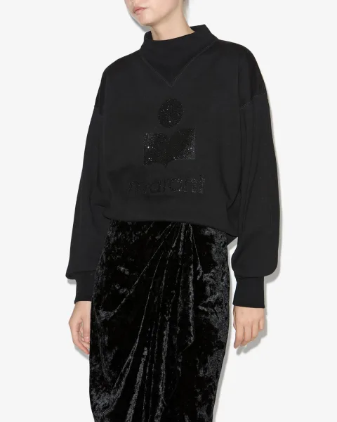 Sweatshirt Glitter Moby - Femme - Noir - Taille 42 - Marant Étoile