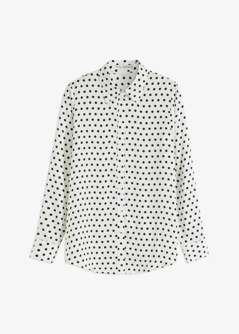 Chemisier fin en satin
