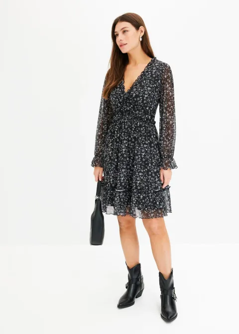 Robe courte en mesh