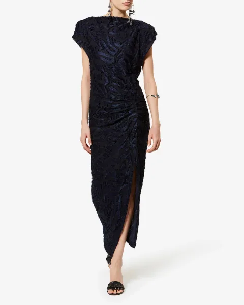 Robe Ladan - Femme - Bleu Nuit - Taille 42