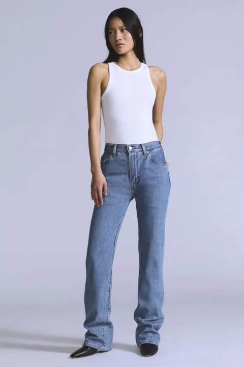 Levi's Jean Plank Straight - Femme - Bleu / Mij Curl - 32X32