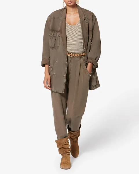 Veste Nevala - Femme - Beige - Taille 42 - Marant Étoile