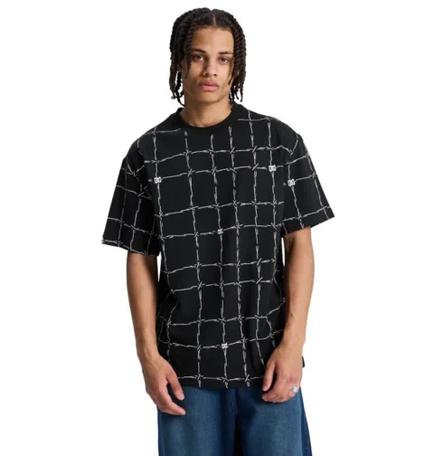 Wired Resort - T-Shirt à manches courtes Noir Homme