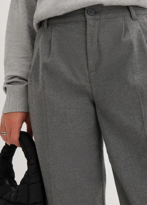 Pantalon large à pinces