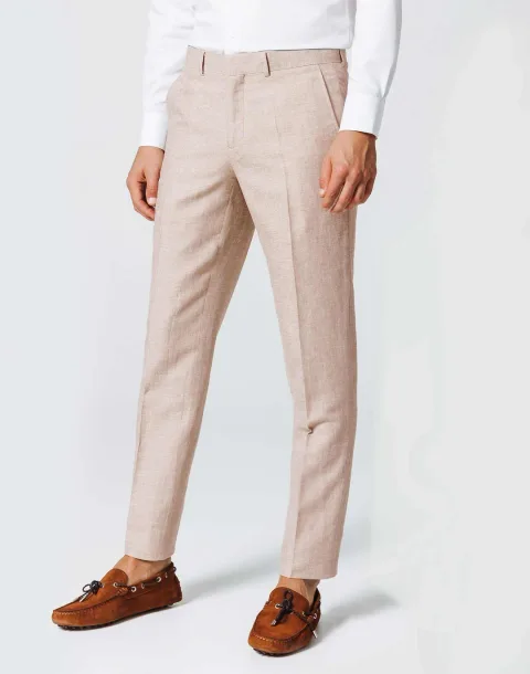 IZAC - Pantalon Ville Beige Basique