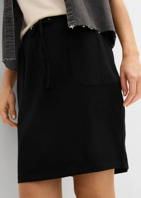 Jupe extensible en coton