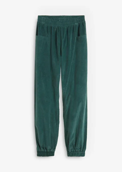 Pantalon en velours côtelé, coton extensible