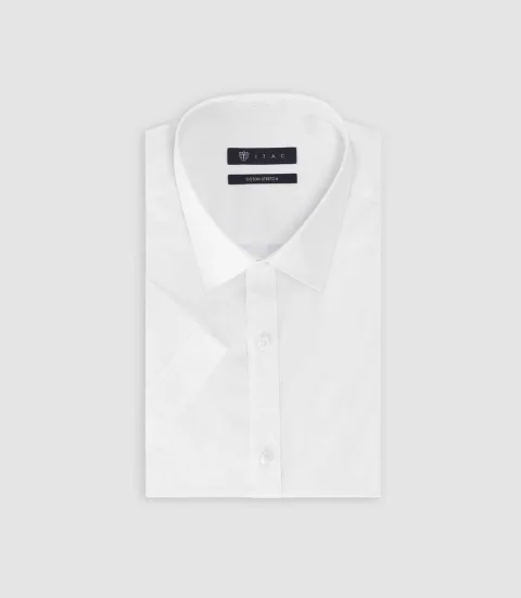 IZAC - Chemise manches courtes blanche