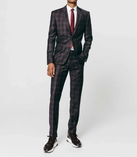 IZAC - Costume tissu Marzotto