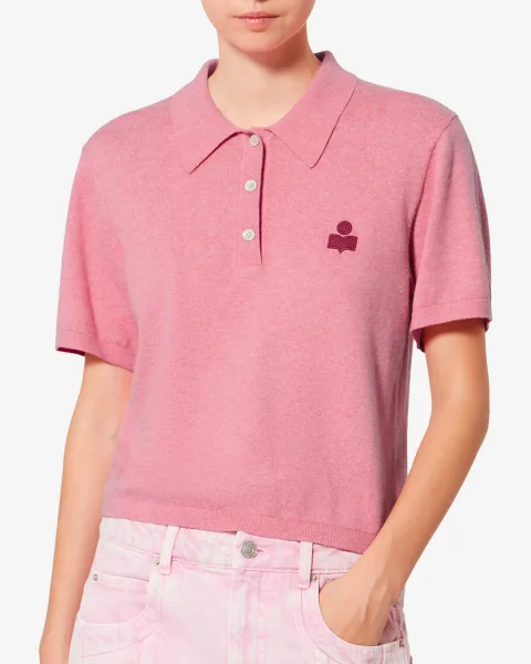 Polo Althea - Femme - Bubblegum-granita - Taille 42 - Marant Étoile