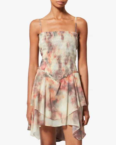 Robe Anka - Femme - Beige - Taille 44 - Marant Étoile