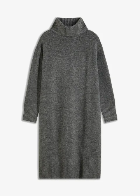 Robe pull fendue sur le côté