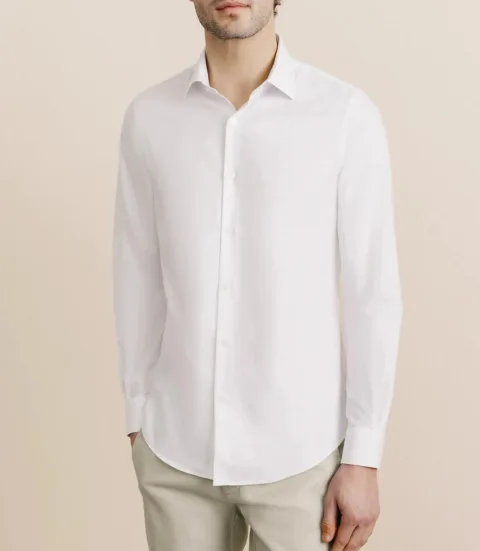 IZAC - Chemise non iron blanche