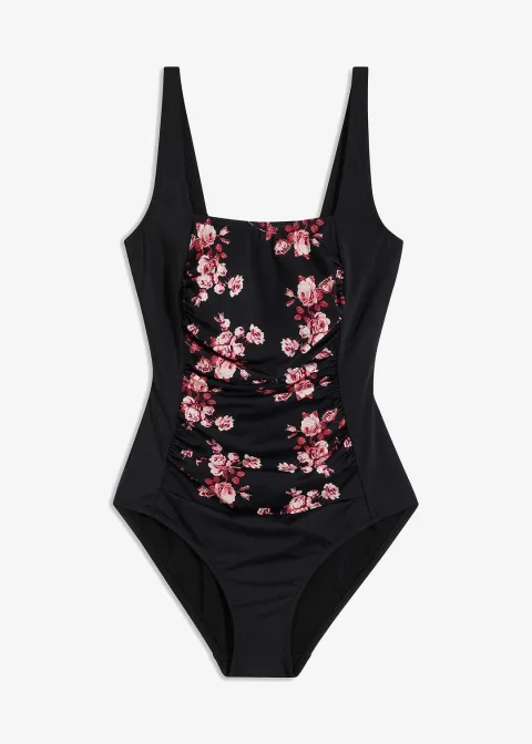Maillot 1 pièce sculptant, maintien modéré