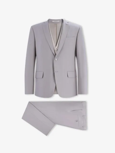 IZAC - Costume 3 pièces cérémonie beige