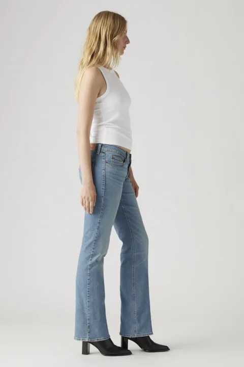 Levi's Jean Superlow Bootcut - Femme - Bleu / Medium Indigo Stonewash - 34X32