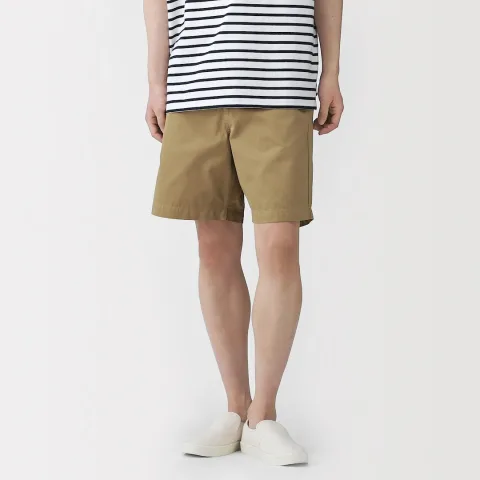 Short chino en coton bio pour homme
