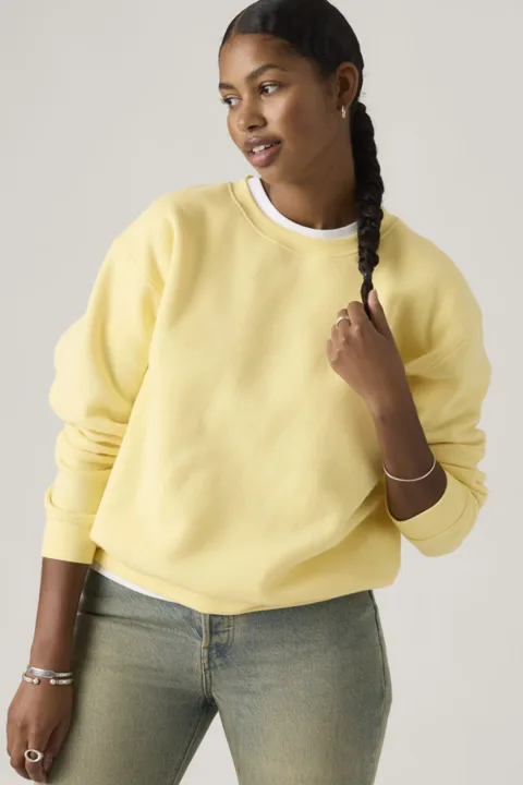 Levi's Sweat Shirt Everyday - Femme - Vert / Pine Green - XS