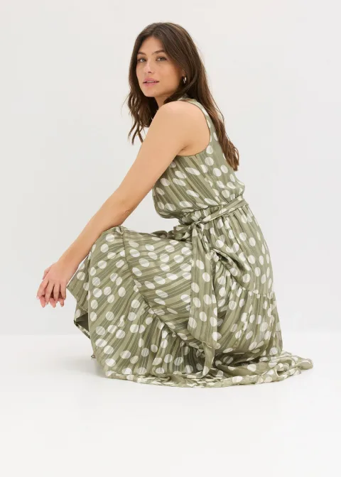 Robe en mousseline avec fil brillant