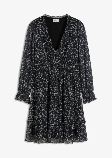 Robe courte en mesh