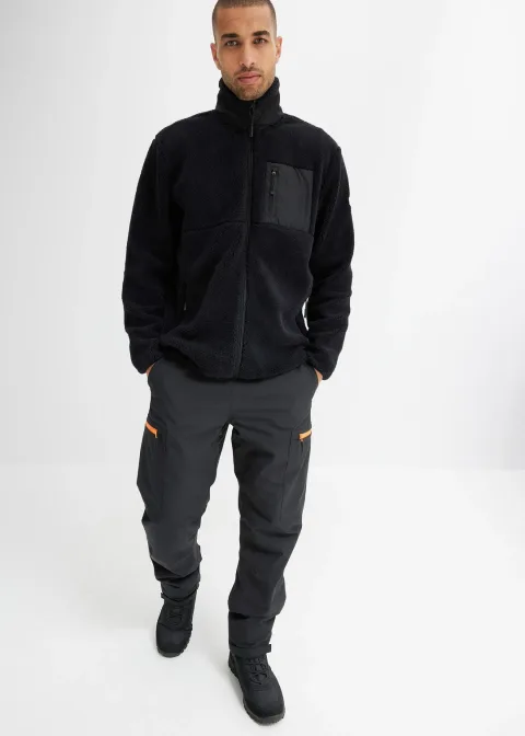 Veste en polaire peluche