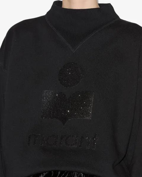 Sweatshirt Glitter Moby - Femme - Noir - Taille 42 - Marant Étoile