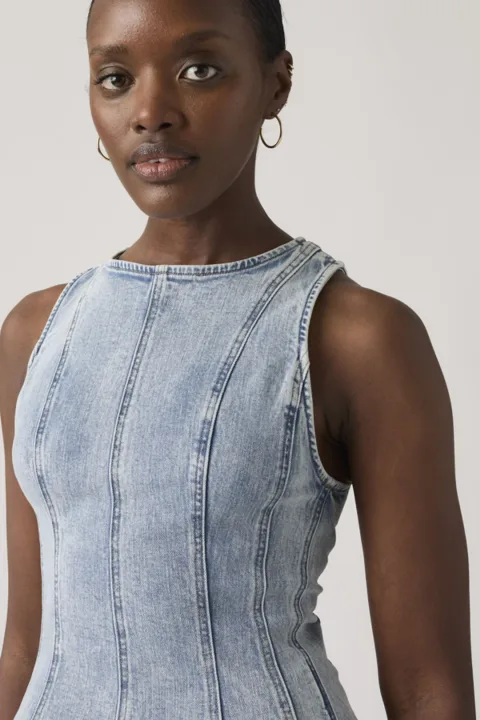 Levi's Haut À Basque Leighton - Femme - Noir / Ny Nights - XS