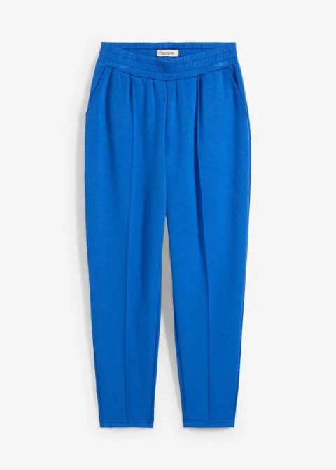 Pantalon de jogging en matière néoprène, taille élastiquée