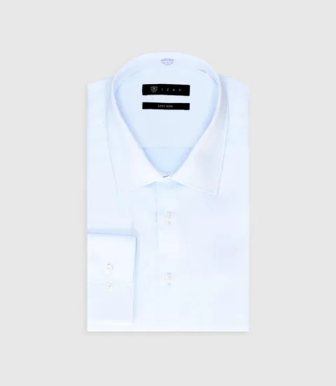 IZAC - Chemise Easy Iron bleu clair MEDDY