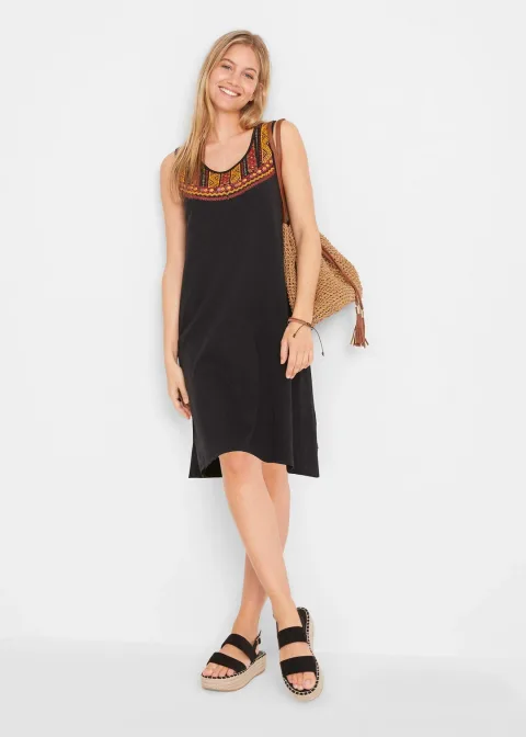 Robe tunique en jersey