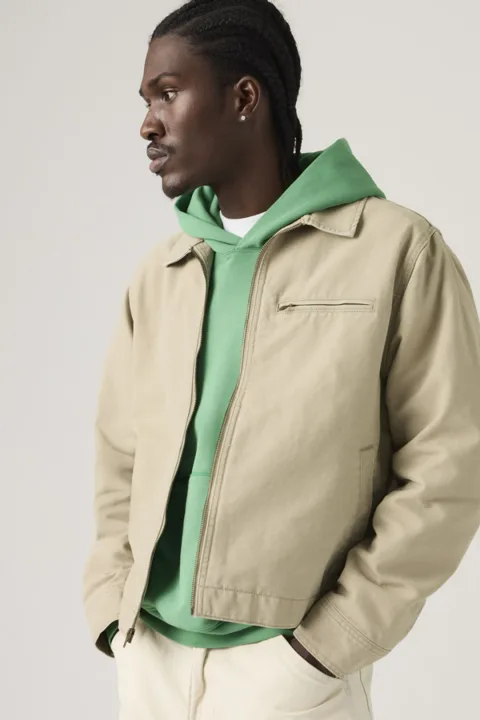 Levi's Garage Jacket - Homme - Neutral / True Chino - XL