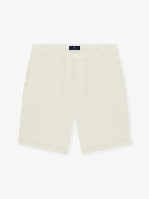 IZAC - Bermuda avec cordon de serrage beige