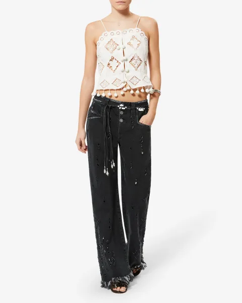 Pantalon Amia - Femme - Noir - Taille 40