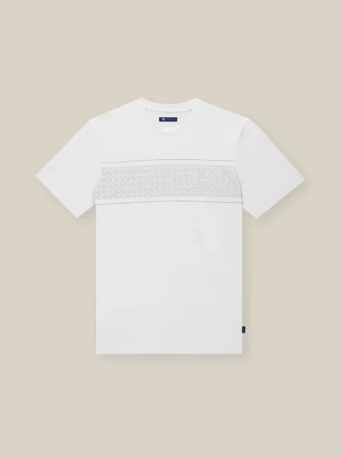 IZAC - T-shirt à poche blanc