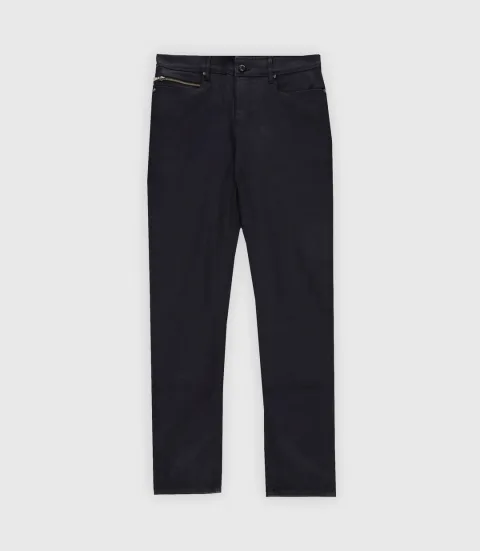 IZAC - Pantalon denim marine