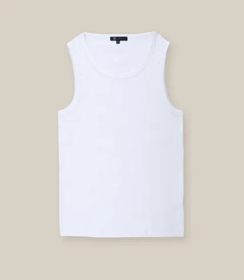 IZAC - T-shirt col rond basique blanc