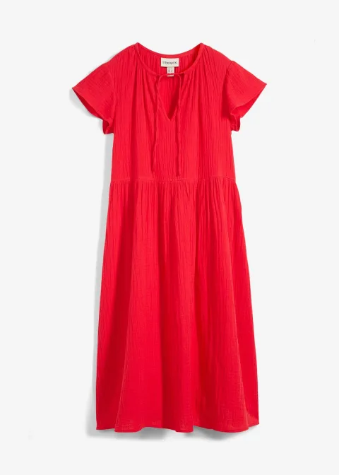 Robe douce en gaze de coton