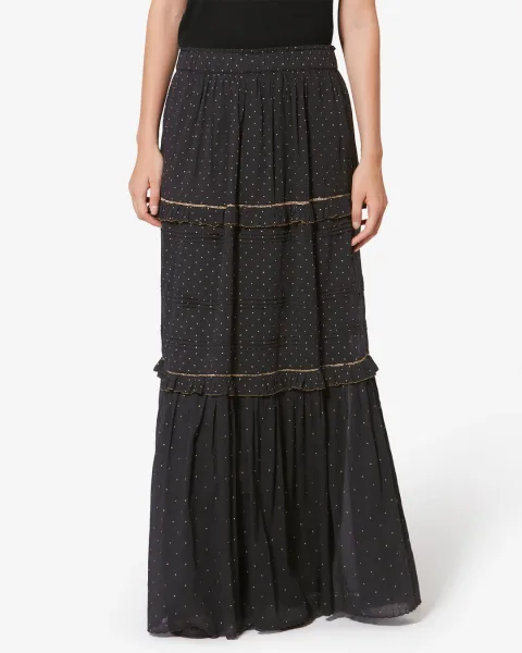 Jupe Volodia - Femme - Noir - Taille 42 - Marant Étoile