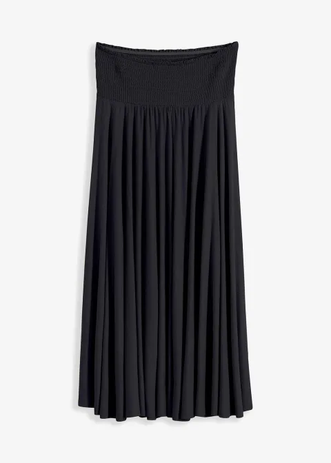 Jupe fluide en jersey viscose