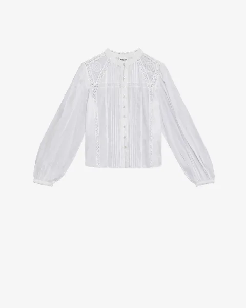 Blouse Greicy - Femme - Blanc - Taille 42 - Marant Étoile