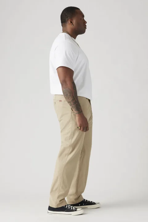 Levi's Pantalon XX Chino Standard Fuselé (grandes Tailles) - Homme - Neutral / True Chino Stretch Twill - 48X34