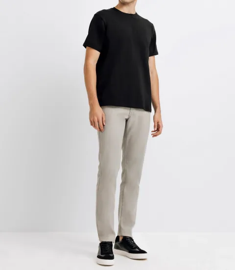 IZAC - T-shirt uni noir